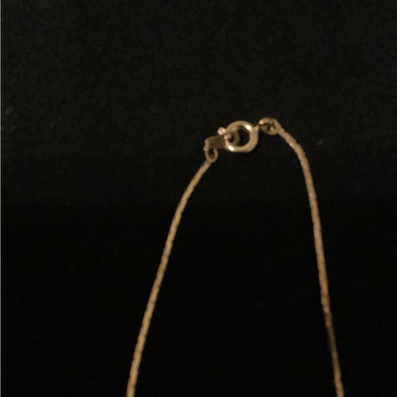 Imperial Gold Faux Round Gold/Pearl Necklace - Picture 5 of 8